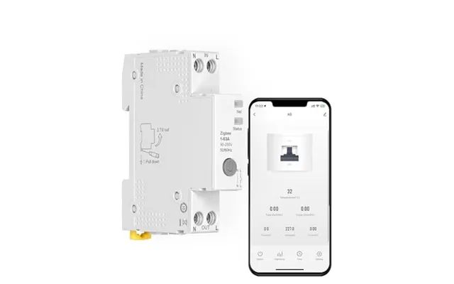 Moes Zigbee Smart Circuit Breaker - Din Rail Relay