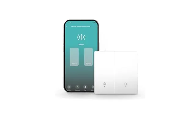 Moes Zigbee Smart Switch 2-gang With 10ghz Radar Sensor - No Neutral Wire