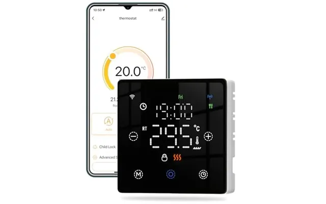 Moes Zigbee Smart Thermostat - Gas Boiler Floor Heating