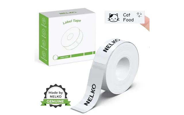 Nelko Genuine P21 Label Maker Tape - Adapted Print Paper