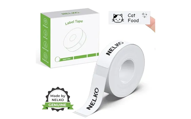 Nelko P21 Label Maker Tape - 14x40mm 0.55 X1.57 Self-adhesive Tag Compatible With P21 Maker For Home Office School