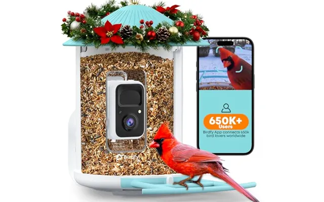 Netvue By Birdfy Smart Bird Feeder With 2k Ai Camera - Auto Capture Videos & Motion Detection