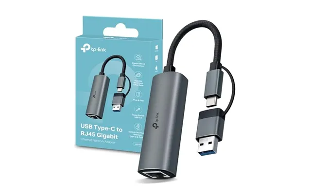 New Tp-link Ue310c Usb-c & Usb-a To Ethernet Adapter Usb 3.0 To Rj45 - Gigabit Port