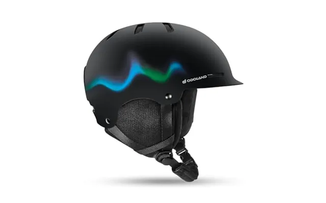 Odoland Adult Ski Helmet For Men & Women - Snowboard Helmet With Adjustable Dial Fit System, Astm Safety Certified, Gogg