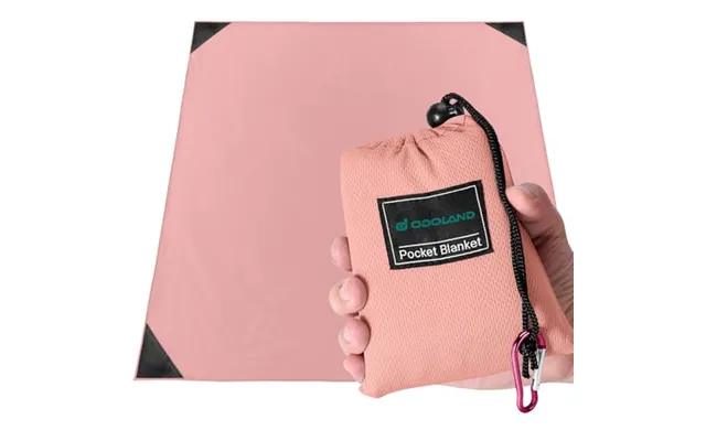 Odoland Outdoor Pocket Travel Blanket Beach Mat - Waterproof Sand Proof Beach Blanket, Picnic Mat