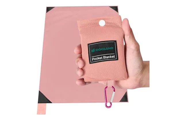 Odoland Outdoor Pocket Travel Blanket Beach Mat - Waterproof Sand Proof Beach Blanket, Picnic Mat