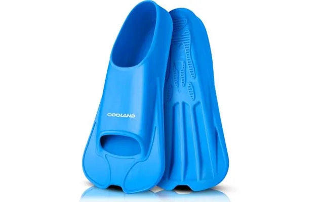 Odoland Premium Swim Fins - Light Weight Snorkel Training Fins Adjustable Feet Fins For Swimming Snorkeling Diving