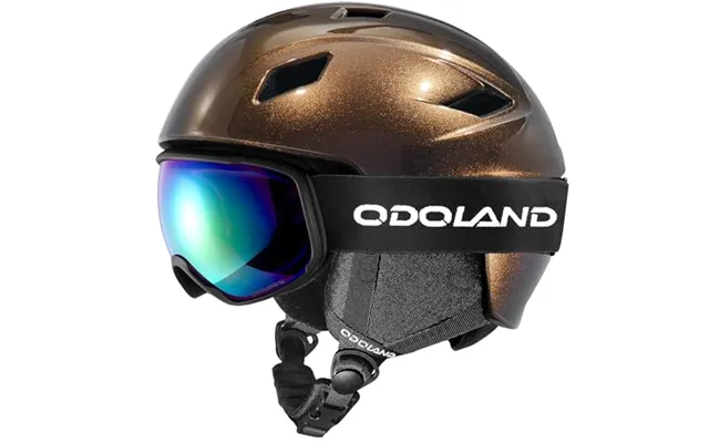 Odoland Ski Helmet Kit With Ski Ski Goggles - Snowboard Helmet For Men Women Teens Kids