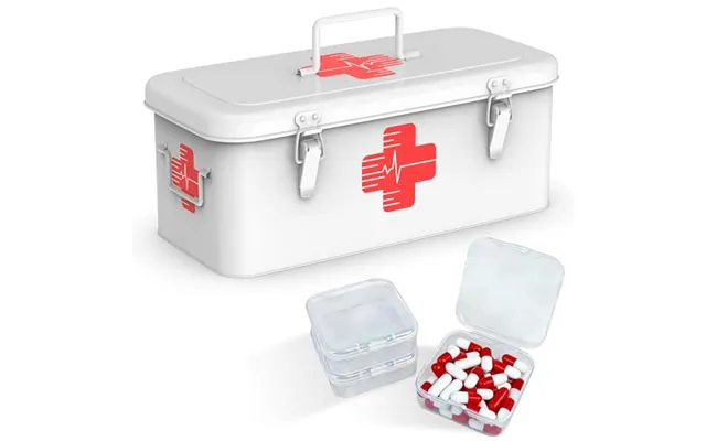 Orionstar First Aid Medicine Box - First Aid Cabinet With Top Handle