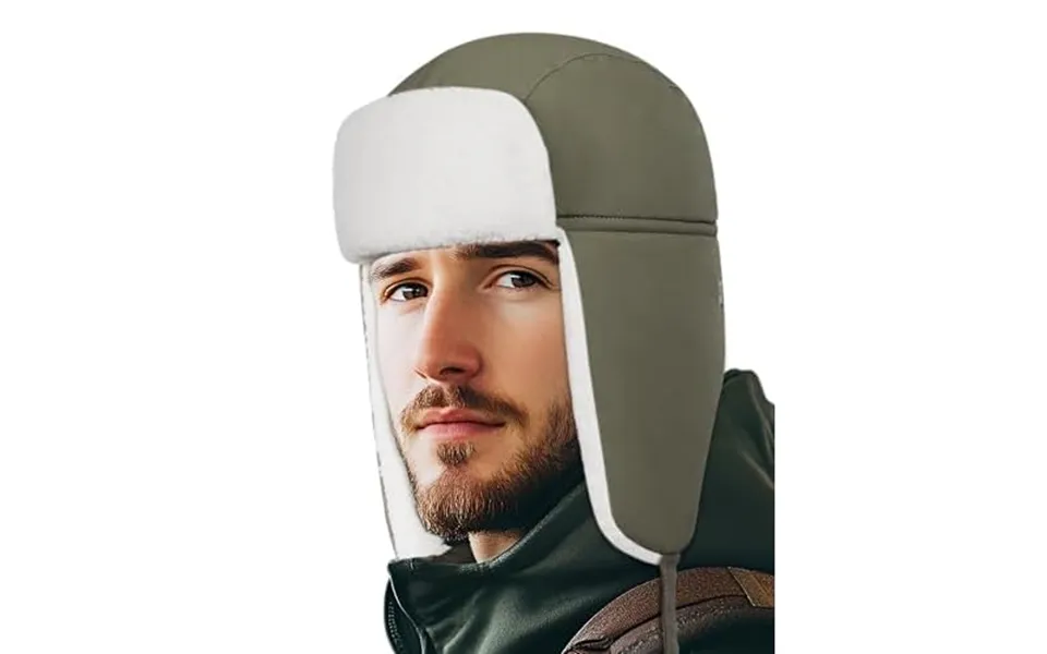Outddor Shaping Trapper Hat For Men Women Water Resistant Trooper Hat Windproof Ushanka Ear Flaps Warm Winter Outdoor Ha