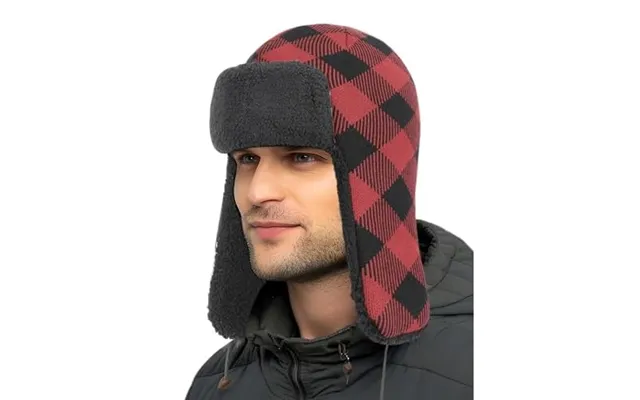Outddor Shaping Trapper Hat For Men Women Windproof Plaid Trooper Hat Ushanka Ear Flaps Warm Winter Outdoor Hats Tibetan
