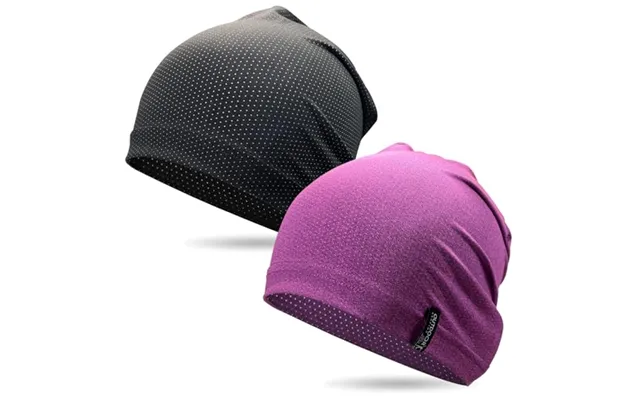 Outdoor Shaping 2 Pcs Cooling Skull Caps For Men Women - Breathable 3d Mesh Lightweight Slouchy Beanie For Cycling Gym R