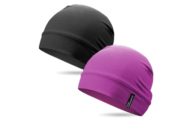 Outdoor Shaping 2 Pcs Cooling Skull Caps For Men Women - Breathable 3d Mesh Lightweight Slouchy Beanie For Cycling Gym R