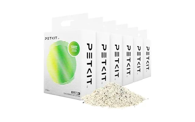 Petkit Upgraded Clump Tofu Mixed Cat Litter - Ultra Absorbent And Fast Drying