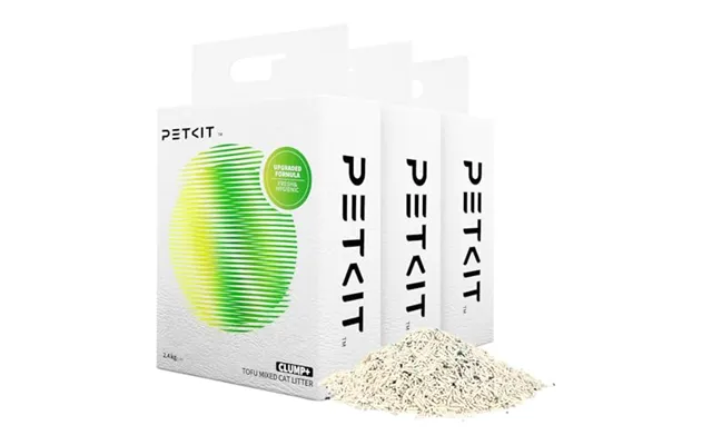 Petkit Upgraded Clump Tofu Mixed Cat Litter - Ultra Absorbent And Fast Drying