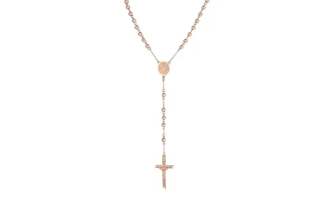 Prosteel Catholic Rosary Beads Necklace With Virgin Mary Miraculous Medal And Cross Crucifix - Rosary Set With Pray Card