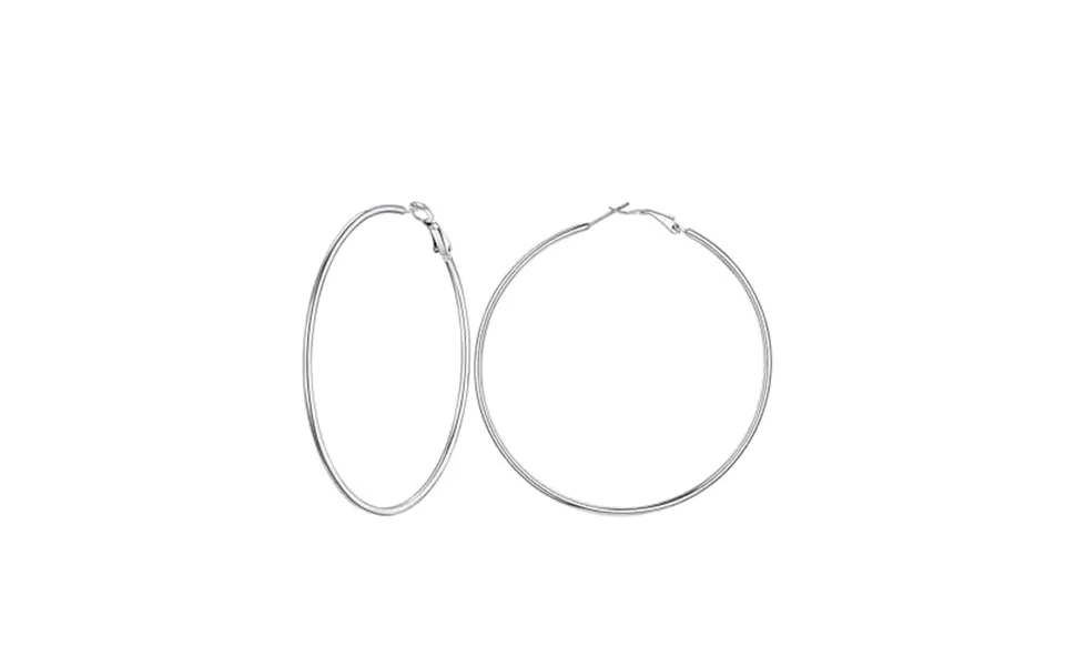 Prosteel Hoop Earrings For Women Large Hypoallergenic Lightweight 2mm Thin Big Hoops For Women Ladies 20 30 40 50 60 70 