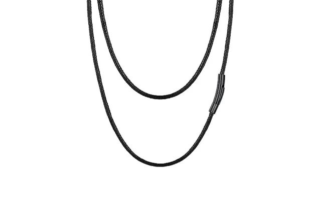 Prosteel Mens Leather Necklace Cord - 2mm 3mm Width Braided Waxed Waterproof Rope Chain For Pendant With 316l Stainless 