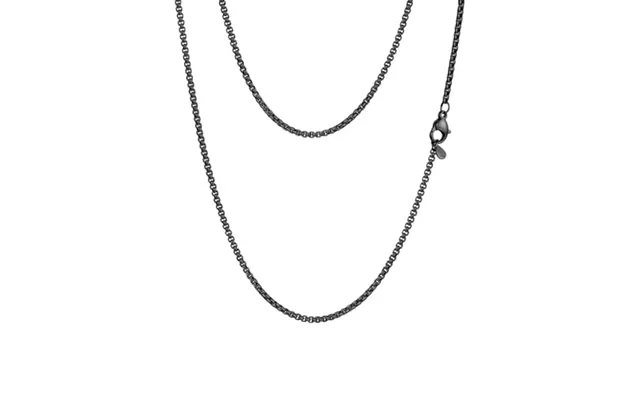 Prosteel Mens Necklace Chain Round Box Chain For Men Women Thin Black Silver Gold Plated Hypoallergenic 316l Stainless S