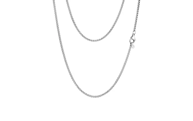 Prosteel Mens Necklace Chain Round Box Chain For Men Women Thin Black Silver Gold Plated Hypoallergenic 316l Stainless S
