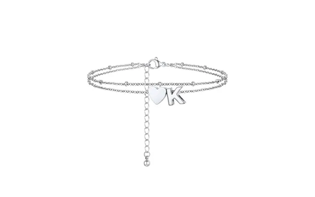 Prosteel Women Heart Anklet - A-z Letter Initial Ankle Bracelet