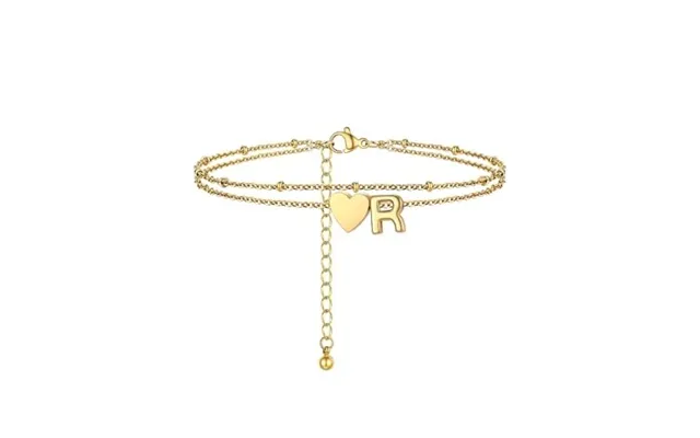 Prosteel Women Heart Anklet - A-z Letter Initial Ankle Bracelet
