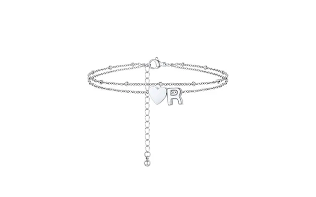 Prosteel Women Heart Anklet - A-z Letter Initial Ankle Bracelet