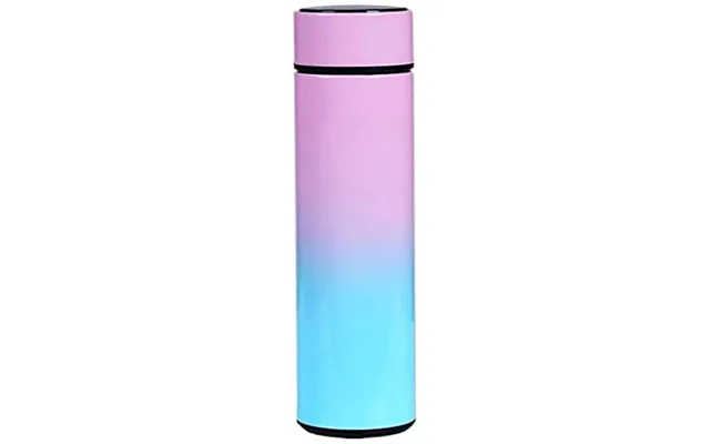 Qicheng&lys 500ml Travel Mug - Flask With Temperature Display Vacuum Cup With Flask 304 Stainless Steel,insulation Cup