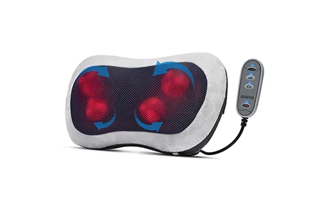 Renpho Back Massager With Heat - Shiatsu Massage Pillow With Remote Control