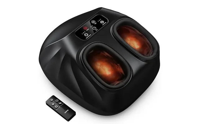 Renpho Foot Massager With Heat - Electric Shiatsu Kneading Foot Massager With Wireless Control