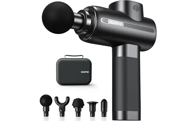 Renpho Massage Gun Deep Tissue - Muscle Massage Gun 3200 Rpm Motor Massager With Type-c Charging And Portable Case