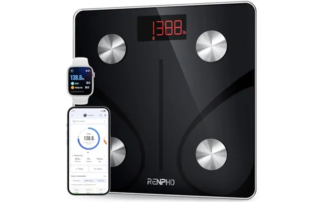 Renpho Smart Body Fat Scales - Extra-high Capacity 35st