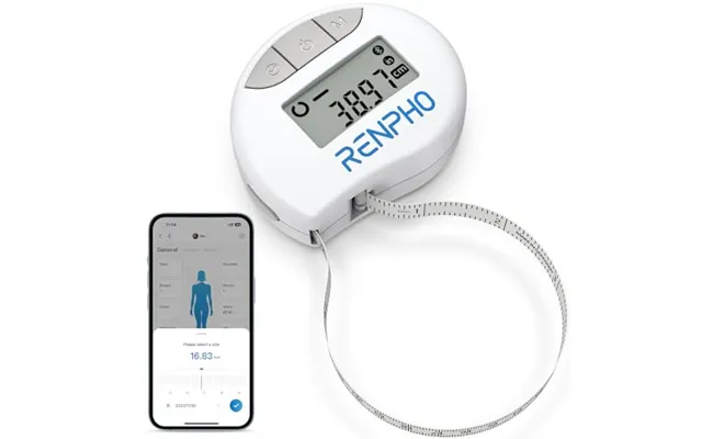 Renpho Smart Tape Measure Body For Weight Loss - Bluetooth App