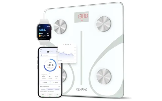 Renpho Smart Weight Scale With High Precision Sensors - Fitness