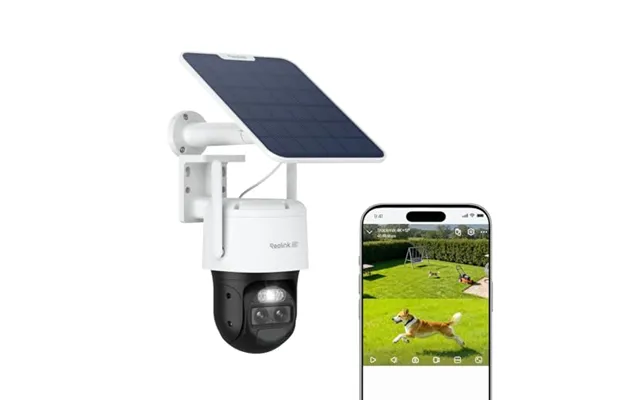 Reolink 4k Cctv Camera With Battery - Trackmix With Solar Panel