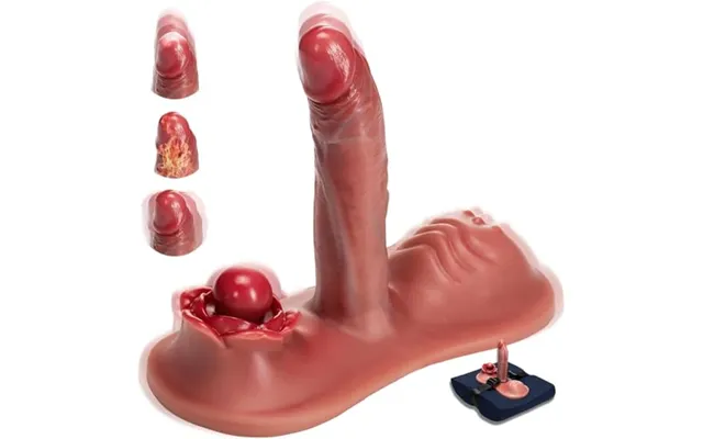 Sex Toys Thrusting Dildo Vibrator - Women Sex Toy Remote Control Vibrator With 7 Thrusting & 10 Vibrating Modes