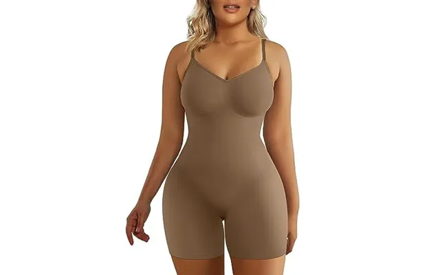 Shaperx Shapewear For Women Tummy Control Bodysuit Butt Lifter Full Body Shaper Shorts One Piece S-m Brown product image