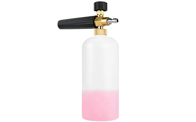 Snow Foam Lance 1 4 Quick Release Car Wash Foam Cannon Pot With Adjustable Nozzle - High Pressure Washer Soap Dispenser 