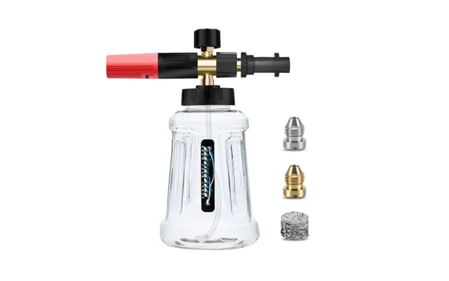 Snow Foam Lance Foam Cannon For Karcher K Series K2 K3 K4 K5 K6 K7 Pressure Washer - 1l Soap Dispenser With Adjustable S