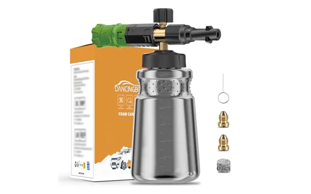 Snow Foam Lance For Karcher K2 K3 K4 K5 K6 K7 - 1l Adjustable Foam Cannon Snow Foam Gun Bottle