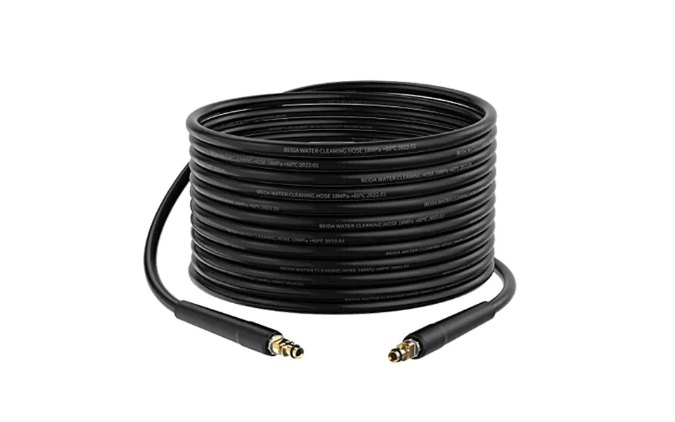 Stone Banks 10m Pressure Washer Hose For Karcher K2 K3 K4 K5 K6 K7 - Click Plug Quick Connector Replacement Hose Extensi