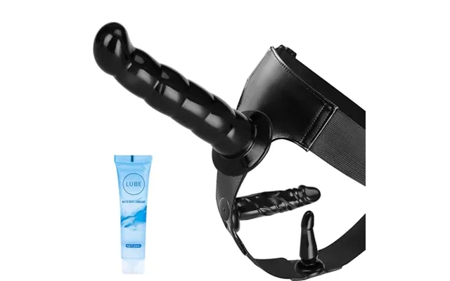 Strap On Dildo Wearable Kit - Wearable Realistic Dildo With 2 Removeable Dildo,anal Plug Sex Toys For Female Masturbatio