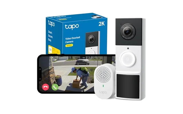 Tapo D210 Doorbell Camera Wireless 2k 3mp Ultra-clear Doorbell Camera - Battery Video Doorbell Wireless product image