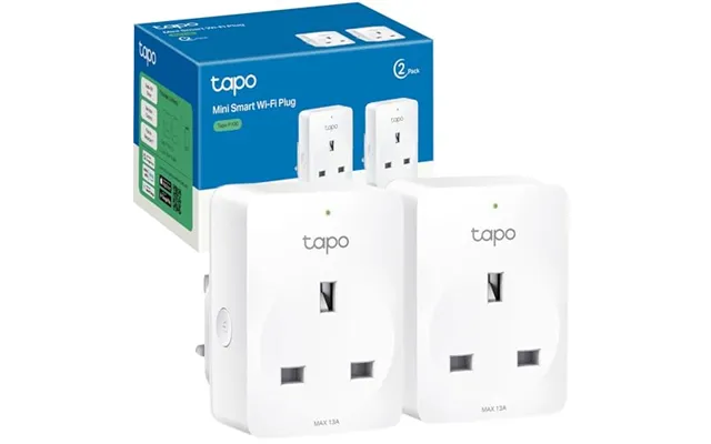 Tapo P100 2-pack Smart Plug - Mini Wifi Plug Works With Alexa & Google Schedule & Timer