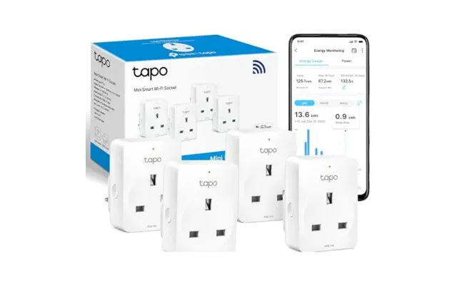 Tapo P110 4-pack Smart Plug - Energy Monitoring Wifi Plug