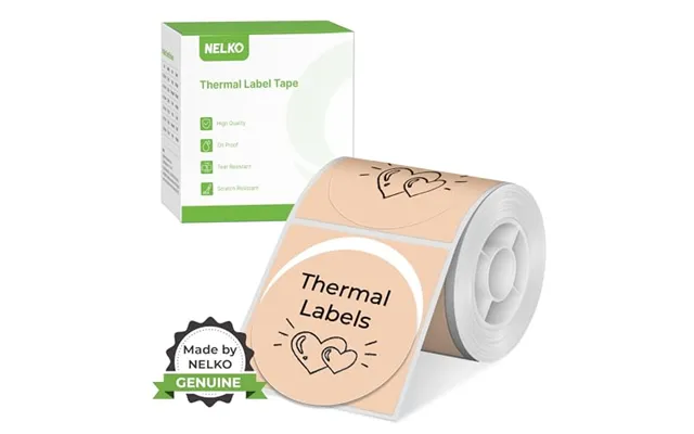 Thermal Labels For Nelko Pm220 Label Maker - 2 Inch 50mm Thermal Sticker