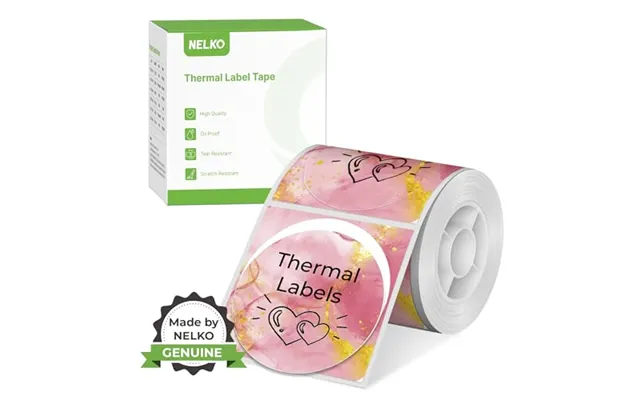 Thermal Labels For Nelko Pm220 Label Maker - 2 Inch 50mm Thermal Tab
