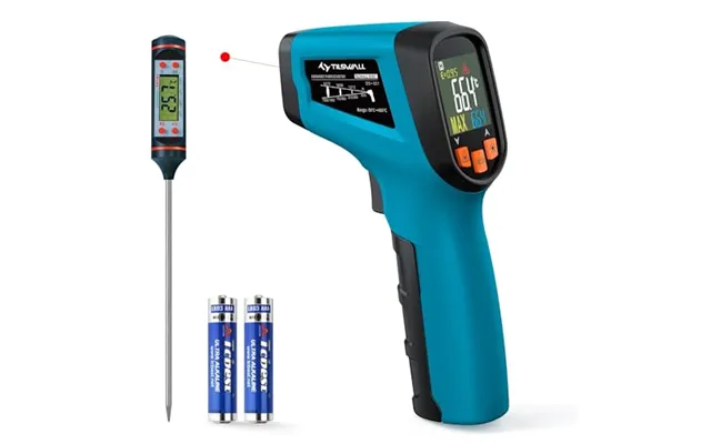 Tilswall Infrared Thermometer Gun - Laser Temperature Gun Not For Human Sky Blue -50â C To 600â C