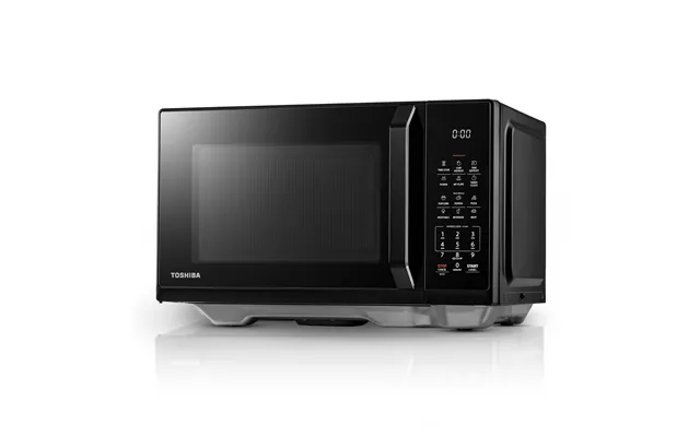 Toshiba 800w Flatbed Microwave Solo Digital 23l Black Microwave Oven With 11 Power Levels - 7 Auto Menus