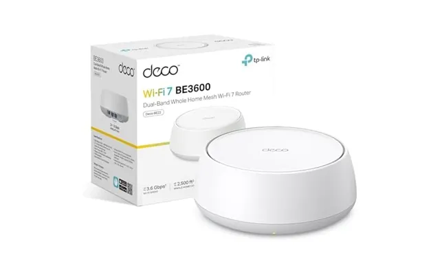Tp-link Deco Be22 1-pack Be3600 Wifi 7 Router - Add-on For Deco Mesh Wifi Dual-band Ai-roaming Wifi Extender Booster For